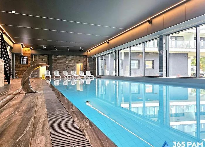 365pam - Alabaster - Basen, Sauna, Jacuzzi, Silownia, Restauracja