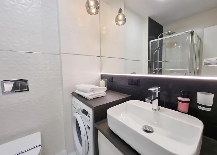 Alabaster - Basen, Sauna, Jacuzzi, Siłownia, Restauracja - 365pam Apartament *