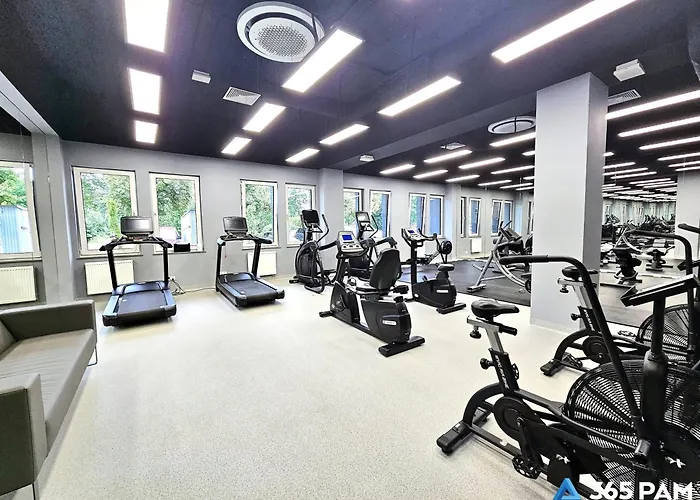 Apartament Alabaster - Basen, Sauna, Jacuzzi, Siłownia, Restauracja - 365pam *